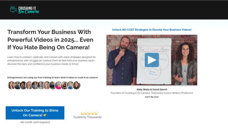 How Crushing It On Camera <strong>Increased Sales by 112%</strong> With an End-of-Year Promotion