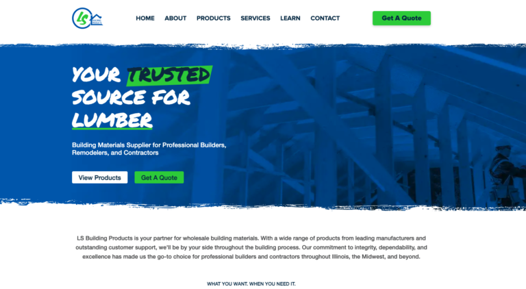 How LS Building Products <strong>Increased Site Conversions by 229%</strong> in 12 Months